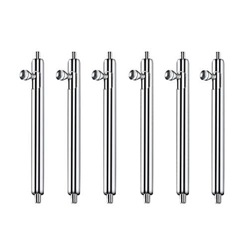 Quick Release Spring Bars Fit for Fitbit Versa 2 Pins, Stainless Steel Watch Band Pins Fit for Fitbit Versa/Versa 2 / Versa Lite Edition/Versa Special Edition Watch Band (23mm x 1.5mm) (6Pcs)