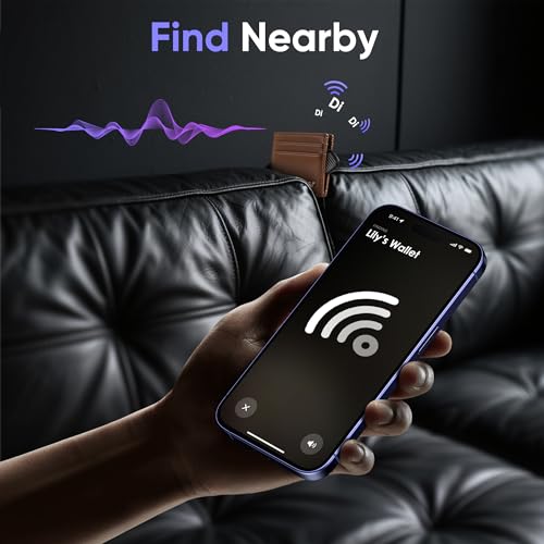 Air Tracker Tags-4 Pack: Bluetooth Tracker Work with Find (iOS only), Smart Tag Keys Finde - image 3