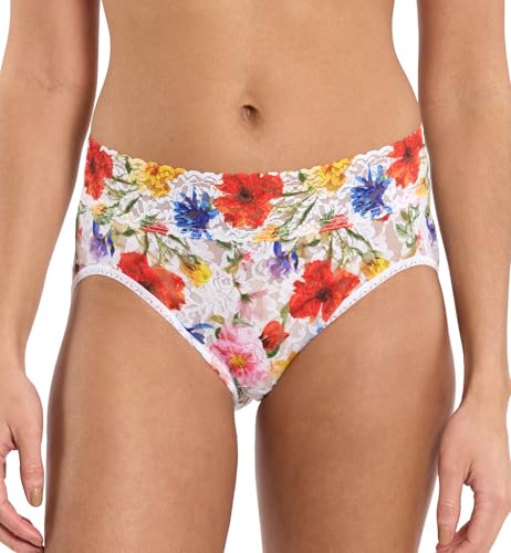 Image of hanky panky Women's Printed Signature Lace French Briefs