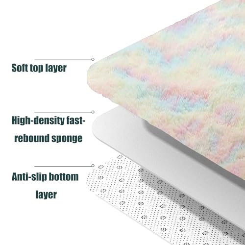 Tapis de chambre épais et doux pour réchauffer les sols froids du salon - 6
