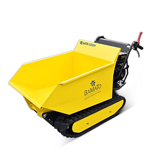 Foto von BAMATO Mini Raupendumper/MTR-500H / Zuladung: bis 500 kg, 9 PS, mit Kipphydraulik, 3 Vorwärts- und 1 Rückwärtsgang