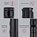 SABRE Pepper Gel Kit with Blue Water Practice Spray, 25 Bursts, Maximum Strength, Gel Is Safer, Ergonomic Finger Grip, Fast Flip Top Safety, Comes With A Blue Water Practice Spray Canister