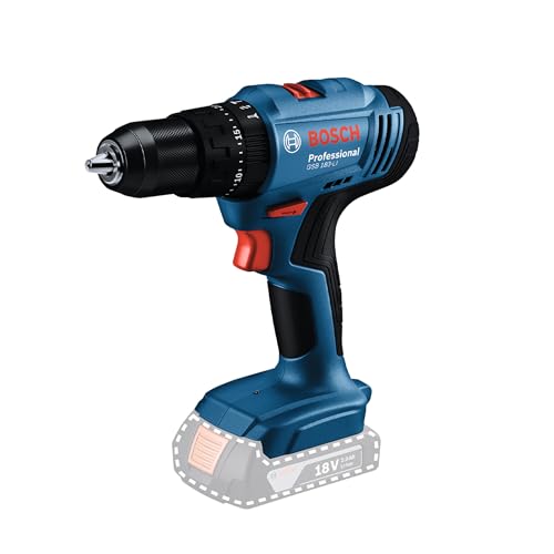 BOSCH GSB 183-Li Cordless Battery Powered Impact Drill/Drivers With 1 Battery | 18 Volts | 1815 RPM | Maximum Power 850 Watts | Item Torque 56 Newton Meters | Blue | 1 Year Warranty from BOSCH