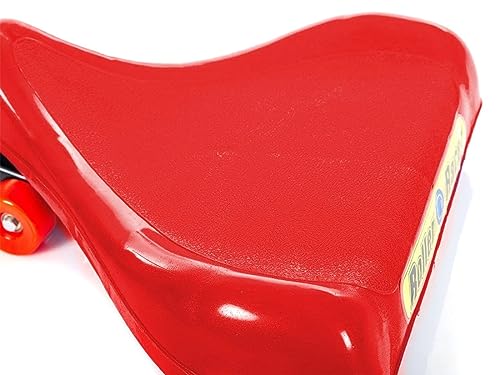 Deluxe Roller Racer; Our Best Sit-Skate Scooter ~ an Ingenious Innovation; Race and Roll, Zig and Zag, Twist and Turn Indoors and Out Without Batteries or Pedals (Red) by Roller Racer - Image 6