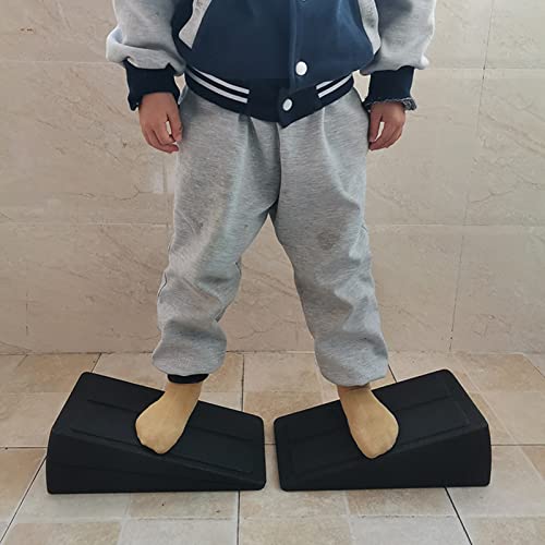 Maca de panturrilha inclinada, extensor de perna, alongamento inclinado, inversão de pé, placa incli