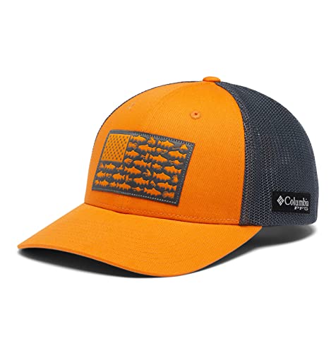 Image of Columbia Unisex PFG Fish Flag Mesh Ball Cap