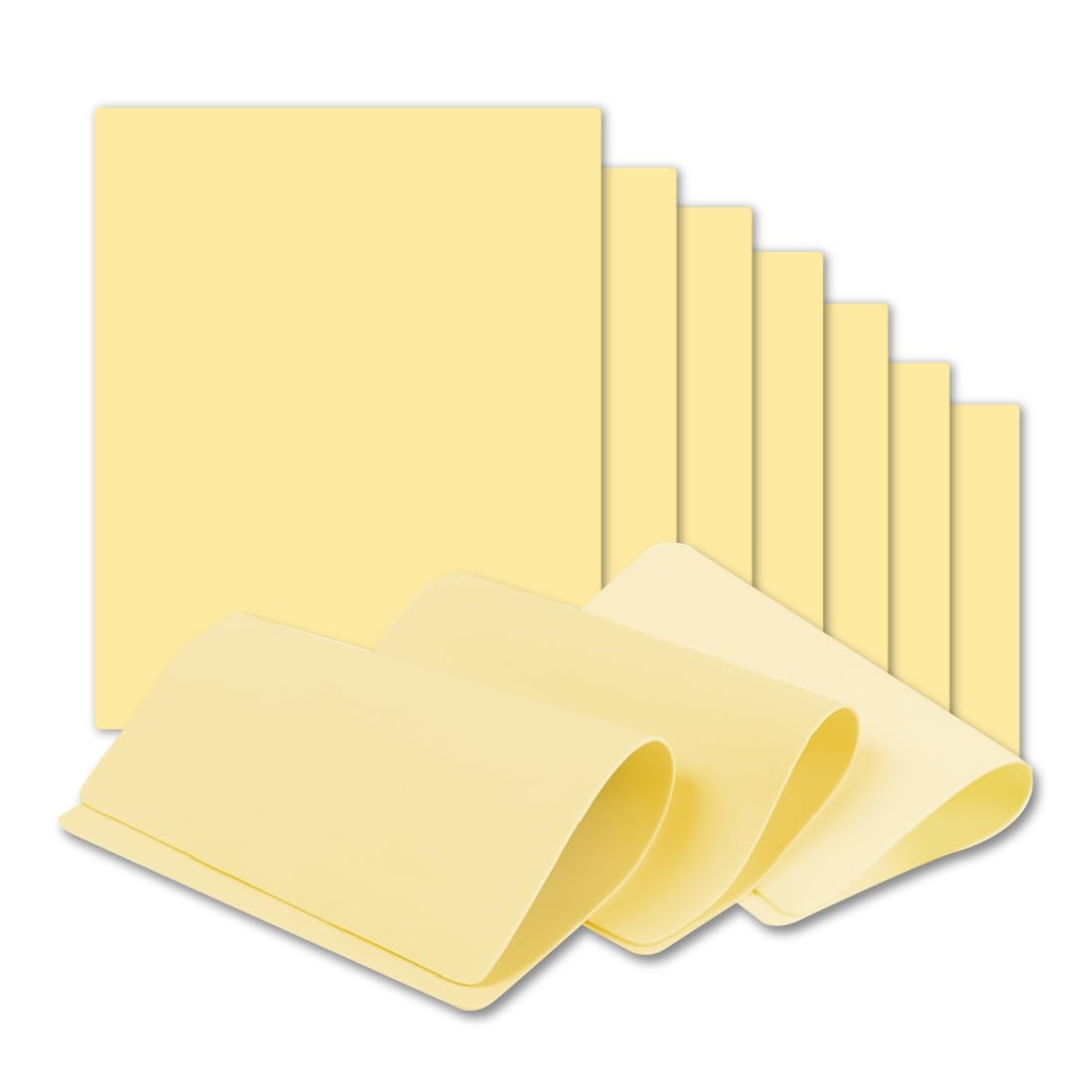 Tadipri Piel Sintetica Tatuaje,10 Piezas Práctica Tatuaje Tattoo Piel Hoja De Práctica De Tatuaje En Vacío Hoja De Doble Cara Silicona, Profesional Tatuajes Temporales Práctica Piel Sintética (Color