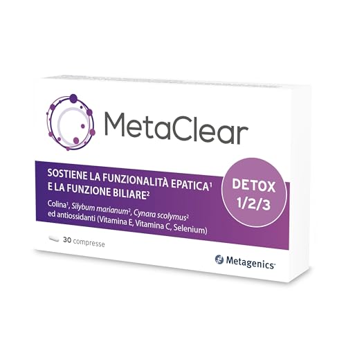 MetaClear - Sostiene Tutte le Fasi Della Detossicazione - 30 compresse