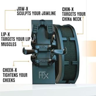 WORLDS FIRST FACE SCULPTING GYM -4 Tools Working Out Over 60 Face Muscles/Face Lift In a Box/Fully Sculpt Your Cheeks, Neck, Jowls, Jawline, lips, Chin & Neck. NEVER-SKIP-FACE-DAY