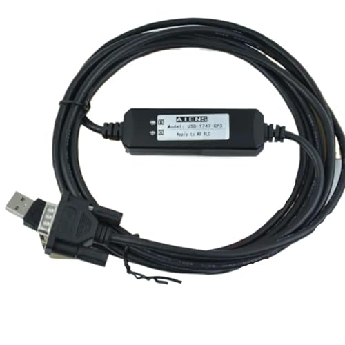 Cable de programación USB-1747-CP3 para PLC Allen Bradley SLC500 con chip FTDI estable