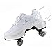 CHSSIH Roller Skates for Women,Shoes with Wheels for Girls,Kick Rollers Shoes Retractable for Boys, Adult Parkour Quad Roller Shoes,Inline Skates Children'sOutdoor Skates,A-7.5