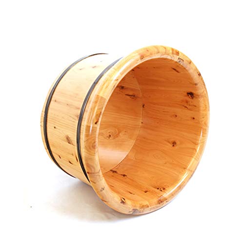 Bañera de madera para pies con tapa y aislamiento térmico miniatura 4