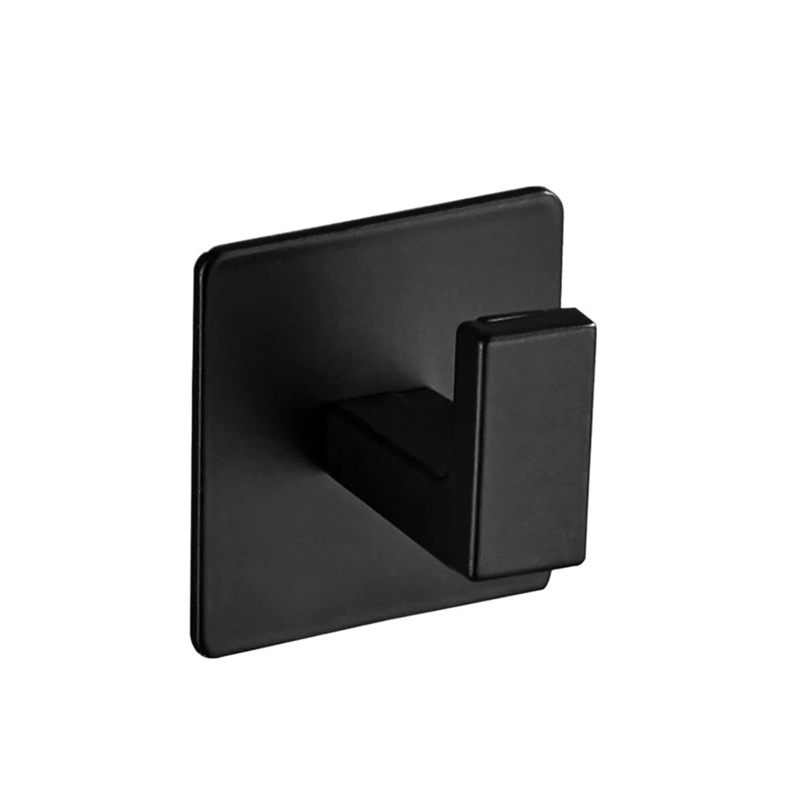 Pexlor Black-1Pc Adhesive Wall Hook For Door Coat Bathroom Robe, Kitchen Hardware Rack(Black-1Pc)