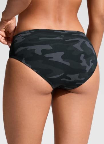 Image of CRZ YOGA Mid Waisted Bikini Bottoms