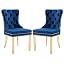 Blue+golden Stainless Steel Leg