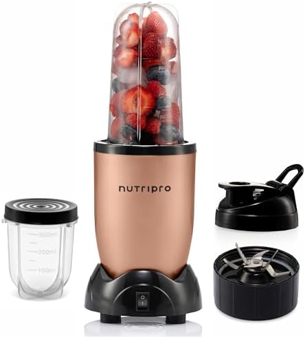 Juicer Mixer Grinder - Smoothie Maker - 500 Watts (2 Jars, Gold)
