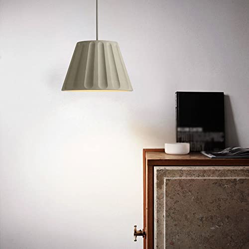 Luces colgantes de cemento E27 para crear un ambiente de bar en tu cocina 3