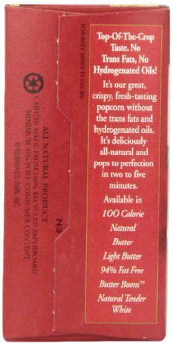 Newman's Own Light Butter Popcorn, 3.5 Oz, 3 Ct - image 4