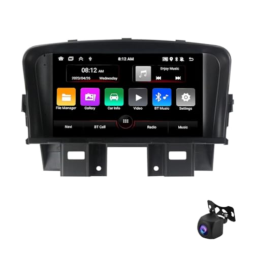 Autoradio Android 13 pour trajets sereins en Chevrolet Cruze grâce au grand écran tactile HD 7"