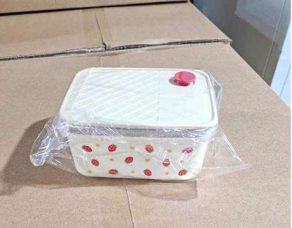 Stainless Steel Portable Lunch Box with Movable Partition and Folding Spoon for Adults