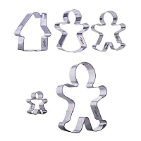 Lot De 5 Emporte-pièces Donut En Acier Inoxydable - Pour Pâte, Fondant Et Biscuits