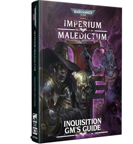 Warhammer 40,000 Roleplay: Imperium Maledictum – Inquisition GM’s Guide | Cubicle 7 RPG Hardcover