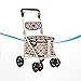 Hammer Tous Utilitaire Terrain Pliable Pliable Wagon - Portable de roulement Robuste Capacité Toile Tissu Panier Buggy - Plage, Jardin, Événements Sportifs, Parc, Pique-Nique