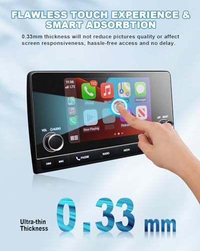Image of CDEFG Anti-Glare Matte Screen Protector for 2023 2024 2025 Honda CR-V (LX /EX /Sport Hybrid) 7-Inch Touchscreen, 9H Tempered Glass 2025 CR-V Accessories HD Anti-Fingerprint