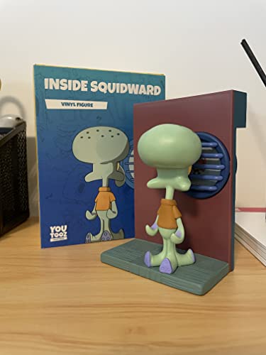 Inside Squidward Vinyl Figure, 4" Squidward Collectible, Based On Internet Meme Sinking Feeling Vinyl Figure - Youtooz Spongebob Collection Based On Tv Cartoon Series #TOP3