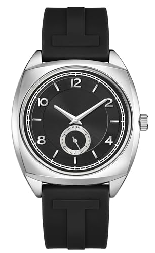 Image of styledose Men's Watch Analog Quartz with Chronograph & Silicone Strap -Casual & Formal Wrist Watch for Men