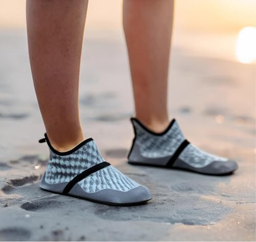 Barefoot Sock Shoes for Women and Men Lightweight Water Shoes Multi-Purpose Ultra Portable