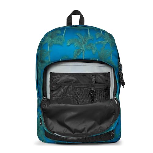 Image of EASTPAK Pinnacle - 38L Everyday Backpack with Dual Compartments, Organizer Front Pocket, Padded Back Panel & Shoulder Straps, Brize Tree Navy