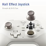 FLYDIGI DuneFox Wireless Controller, Hall Effect Joysticks & Triggers, Grip Vibration, 3 Connection Modes, Multi-Platform Controller for PC/NS/Android/Laptop - Image 2