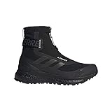 Cierre de cremallera adidas Terrex Free Hiker C.RDY W, Botas Mujer, Core Black/Core Black/Metal GR, 39 1/3 EU
