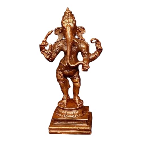 Image of Miniature Murti Copper Bhagwan Ji - 3.3 in - Pack of 1
