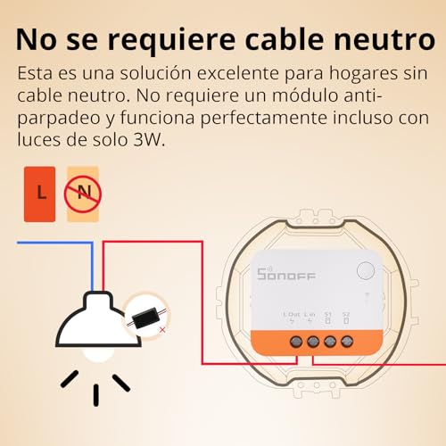 Miniatura 2 de Sonoff Zigbee Interruptor Inteligente, No Se Requiere Neutral, Funciona Con Alexa Google Home, Requiere Zigbee Bridge