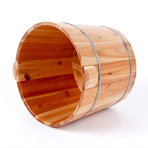 Tina de madera para pies, spa y masaje natural miniatura 4
