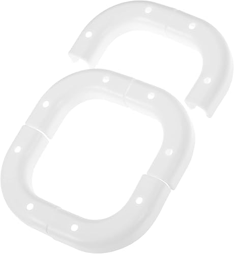 Miniatura 8 de DOITOOL 30 piezas de abrazadera de tubo de agua limpia soporte de herramienta soporte de plástico soporte de ángulo recto suspensión de tuberías de