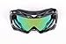 Black Adult Motocross Motorcycle ATV Dirt Bike Off-Road Goggles Eyewear