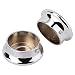 Knape & Vogt Closet-Pro HD CD-0017-CH Decorative Closet Pole End Caps, Chrome
