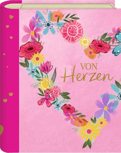 Wunscherfüller im Buchformat: Von Herzen (Love & Happiness): Geldgeschenk-Verpackung in Buchform – ideal für Hochzeit und Geburtstag