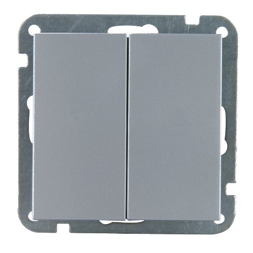 Unitec Melbourne 703 Series 46051 D/W Switch Silver
