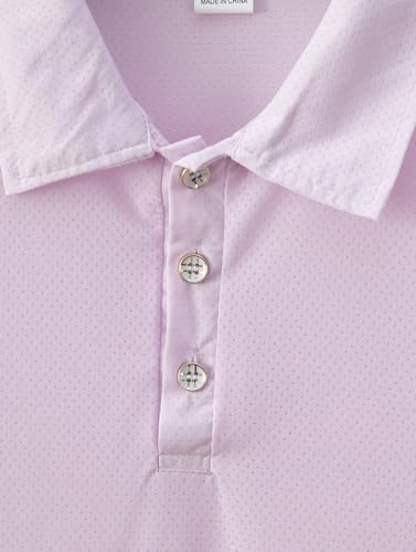 Mens Casual Short Sleeves Polo Shirts Basic Stylish Button Down Collar Tops Cotton Tshirts Business Stretch Tees2