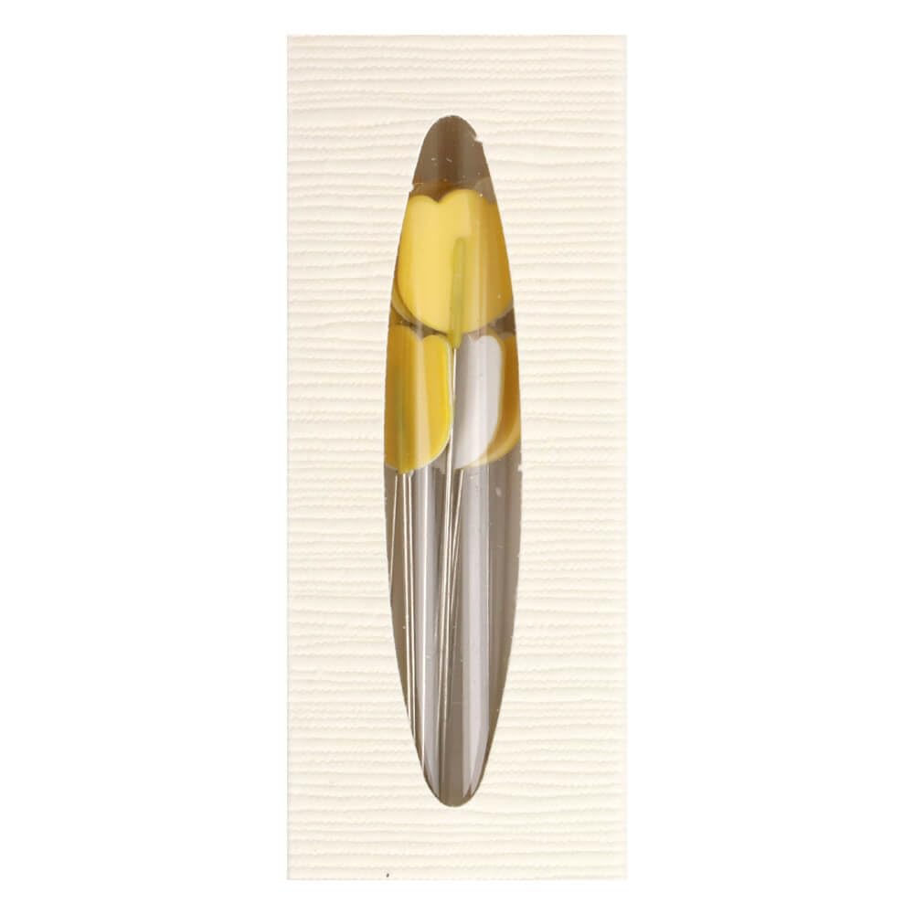 Tulip cellulose-head sewing pin, tulip-shaped head, 1 unit