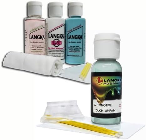 Miniatura 3 de Langka Pintura de retoque de 1 onza compatible con Hyundai, Ioniq-5, U3P, Lucid Blue Pearl 2024.