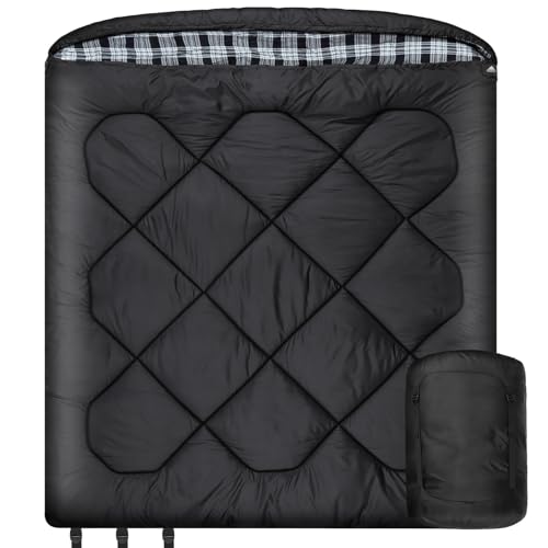 Mcota Winter 0 Grad Doppelschlafsack, Queen-Size-Größe, Schlafsack mit...