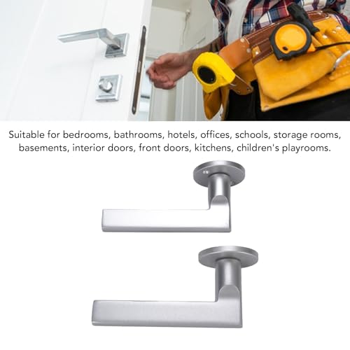 Levier de porte avec serrure et clé pour préserver l'intimité