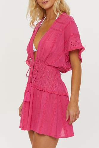 Women's Siena Open Front Tunic, Casual, Beach Cover Ups2