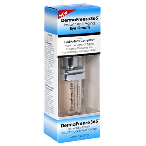 DermaFreeze 365 Instant Anti-Aging Eye Cream, 0.5-Ounces