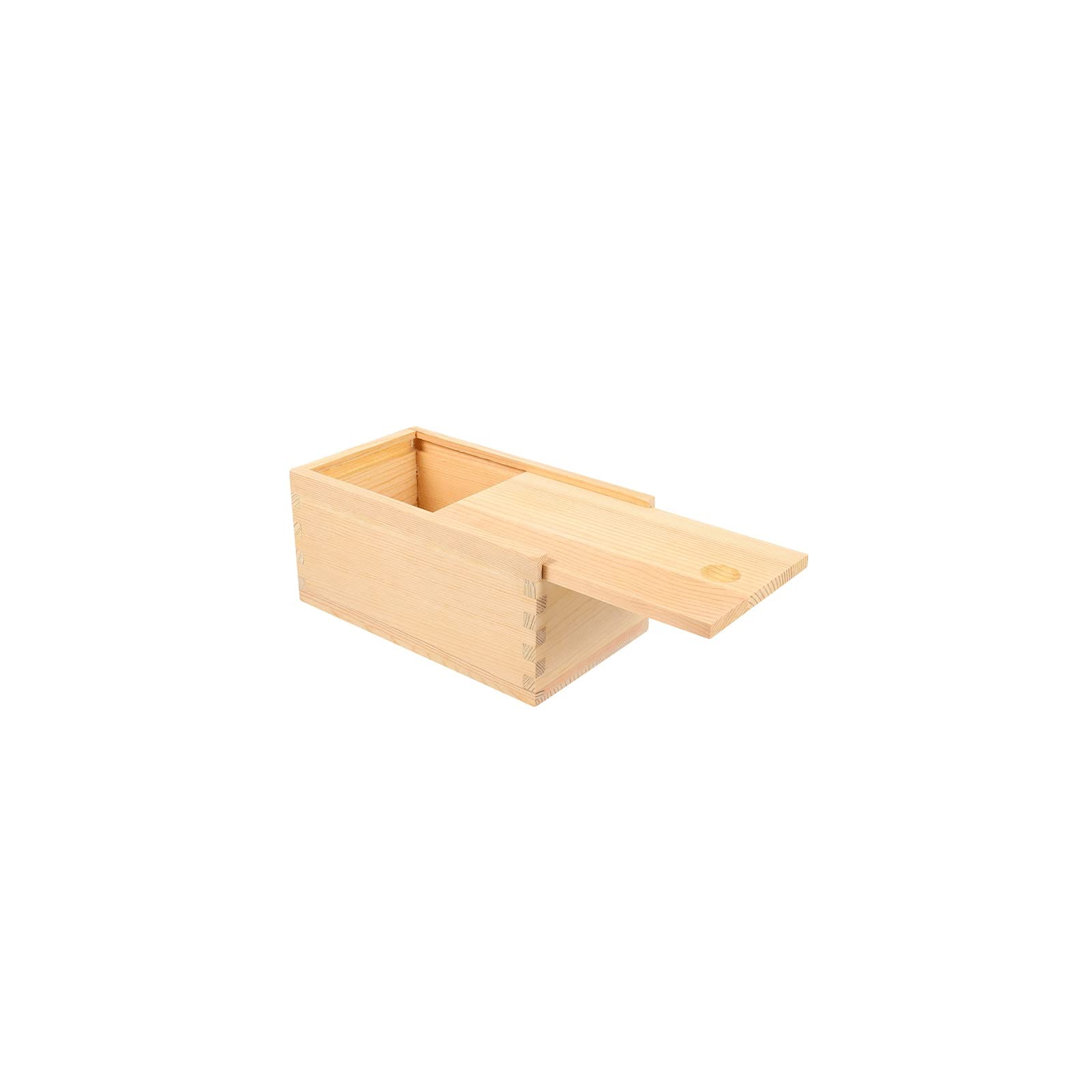 JINGYAN Storage Boxes 1pc Wooden Storage Box Drawer Type Sundries Organizer Container